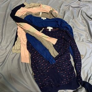 Maternity sweater bundle (small and medium)